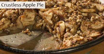 Crustless Apple Pie