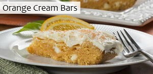 Orange Cream Bars