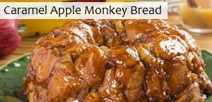 Caramel Apple Monkey Bread