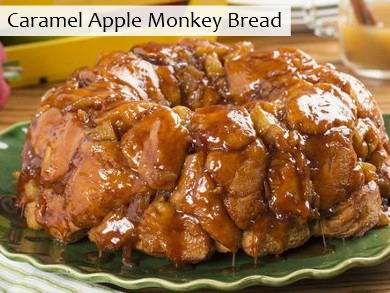 Caramel Apple Monkey Bread