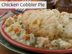 Chicken Cobbler Pie