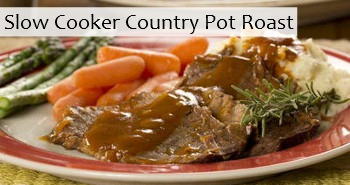 Slow Cooker Country Pot Roast