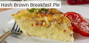 Hash Brown Breakfast Pie