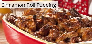 Cinnamon Roll Pudding