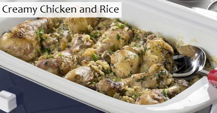 Creamy Chicken and Rice