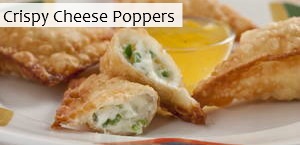 Crispy Cheese Poppers Crispy Cheese Poppers