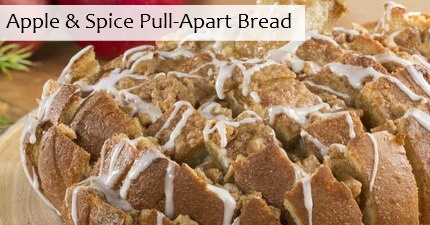 Apple & Spice Pull-Apart Bread