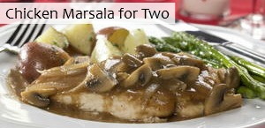 Chicken Marsala for Two