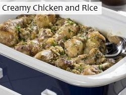 Creamy Chicken and Rice