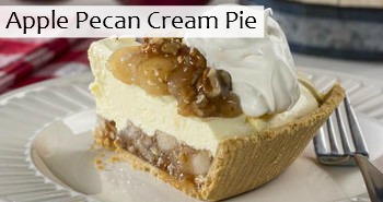 Apple Pecan Cream Pie