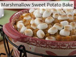 Marshmallow Sweet Potato Bake