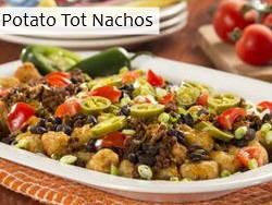 Potato Tot Nachos