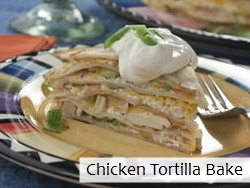 Chicken Tortilla Bake