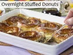 Overnight Stuffed Donuts