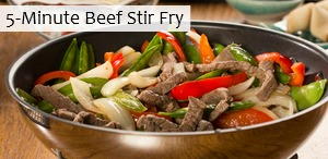 5-Minute Beef Stir Fry