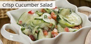 Crisp Cucumber Salad