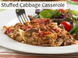 Stuffed Cabbage Casserole