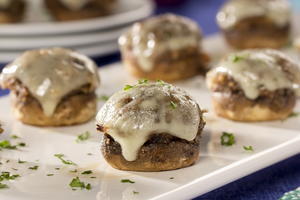 French Onion Stuffed Mushrooms