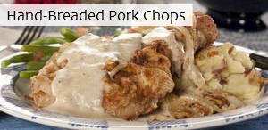 Hand-Breaded Pork Chops