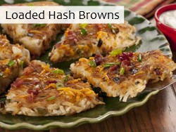 Loaded Hash Browns