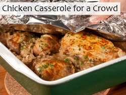 Chicken Casserole for a Crowd