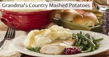 Grandma's Country Mashed Potatoes Grandma's Country Mashed Potatoes