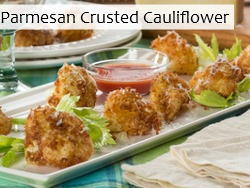 Parmesan Crusted Cauliflower