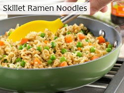 Skillet Ramen Noodles