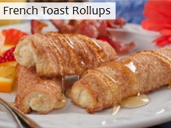 French Toast Rollups