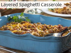 Layered Spaghetti Casserole