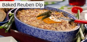 Baked Reuben Dip