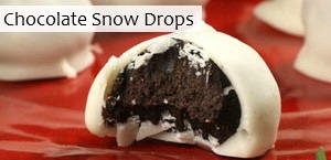 Chocolate Snow Drops