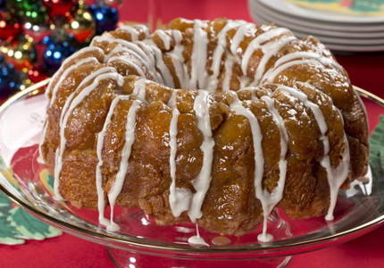 Eggnog Monkey Bread