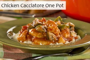 Chicken Cacciatore One Pot