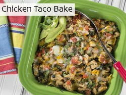 Chicken Taco Bake