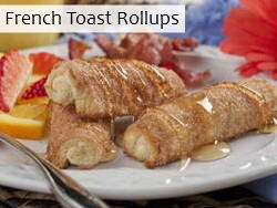 French Toast Rollups