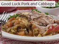 Good Luck Pork and Cabbage