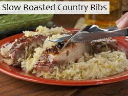 Slow Roasted Country Ribs