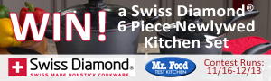 Swiss Diamond 6 Piece Newlywed Kitchen Set