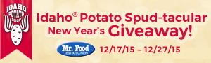 Idaho Potato Spud-tacular New Year's Giveaway