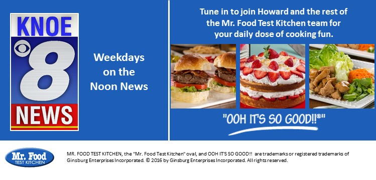 Now You Can Watch Us On TV! Tune in to join Howard and the rest of the Mr. Food Test Kitchen team for your daily dose of cooking fun. 