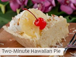 Two-Minute Hawaiian Pie