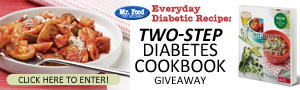 Two-Step Diabetes Cookbook Giveaway