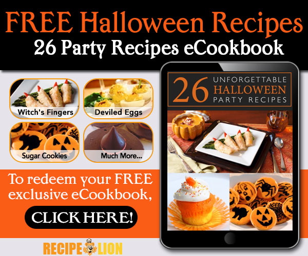 Halloween is filled with fun, food, and festivities. And the best part is that people of all ages enjoy celebrating this holiday. Whether you're throwing a Halloween party for children or adults, your guests will like these recipes from this free eBook, 26 Unforgettable Halloween Party Recipes. There are festive appetizers and snacks as well as sweet treats.